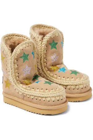 Mou Bottes imprimées en daim