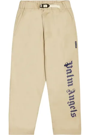 Palm Angels Pantalon en coton à logo