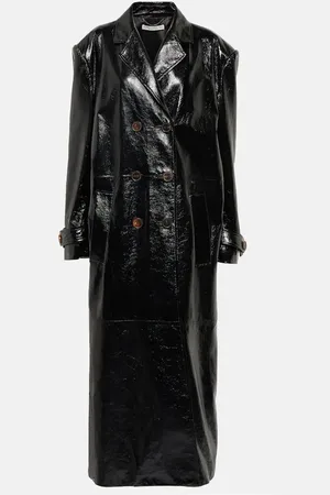 Alessandra Rich Manteau en cuir