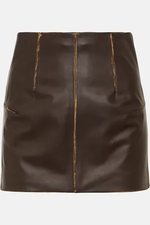 Maison Margiela Mini-jupe en cuir