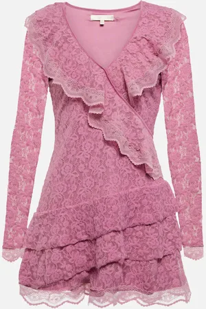 LOVESHACKFANCY Robe Athala en dentelle