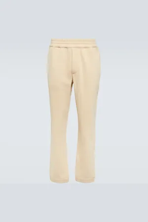 Ermenegildo Zegna Pantalon de survêtement en coton et cachemire