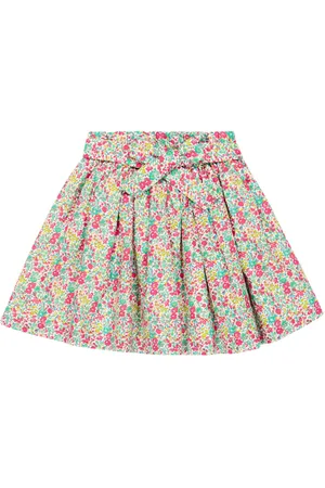 BONPOINT Jupe en coton à fleurs