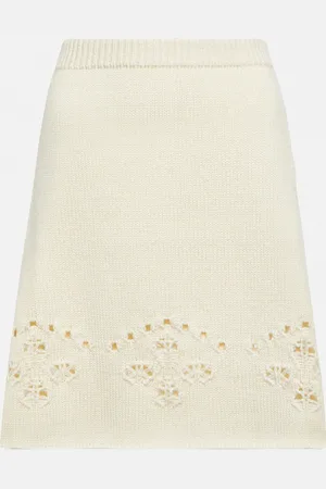 Chloé Chloé Mini-jupe en laine