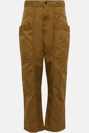 Marant Etoile Pantalon Pandore en coton et lin