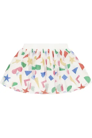 Stella McCartney Jupe en tulle à paillettes