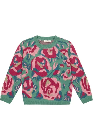 Louise Misha Pull Tsar en jacquard à fleurs