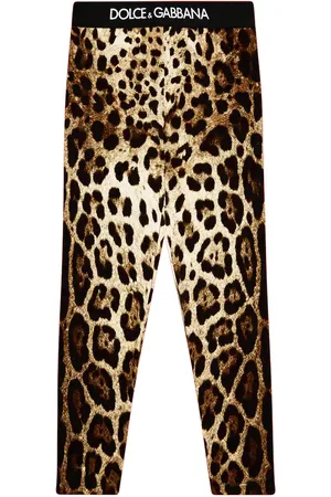 Dolce & Gabbana Legging imprimé en coton mélangé