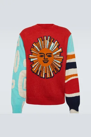 THE ELDER STATESMAN Pull en jacquard de cachemire