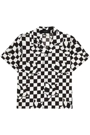 AMIRI Chemise en coton à carreaux