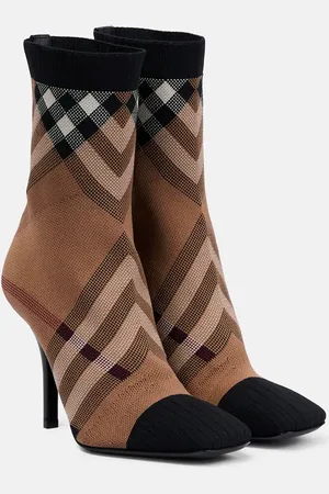 Burberry Bottines à carreaux