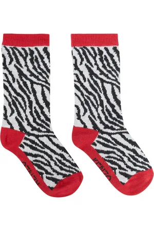 Kenzo Chaussettes imprimées en coton mélangé