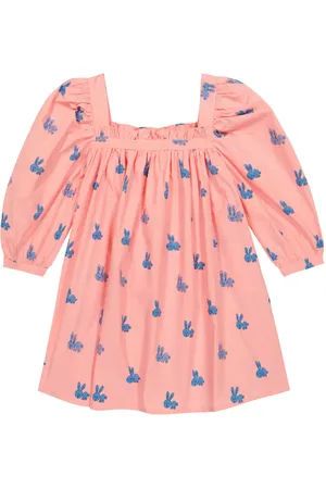 The Animals Observatory Robe imprimée en coton