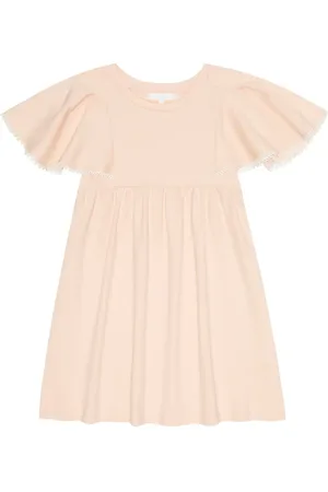 Chloé Chloé Kids Robe brodée en coton