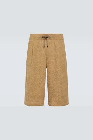 DRIES VAN NOTEN Short en jute mélangé