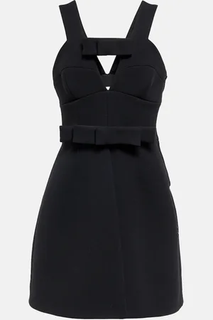 Jil Sander Robe en crêpe de laine mélangée