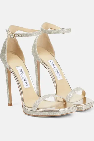 Jimmy Choo Sandales Alva 120 en cuir à ornements