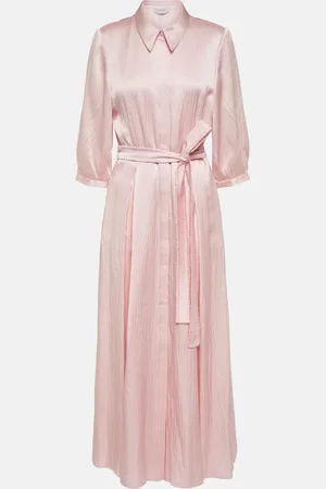 GABRIELA HEARST Robe longue Andy en soie
