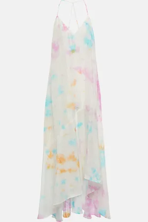 ANNA KOSTUROVA Robe longue en soie