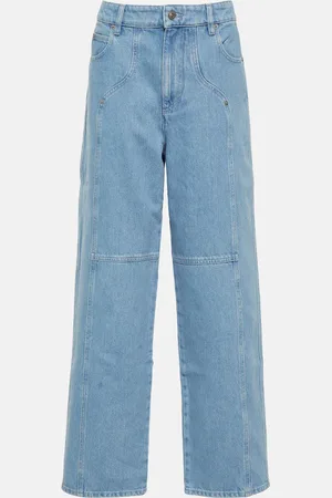 Marant Etoile Jean droit Valeria à taille mi-haute