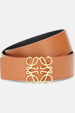 Loewe Ceinture Anagram en cuir