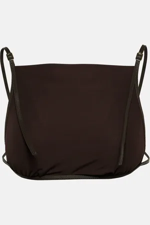 CHRISTOPHER ESBER Top raccourci en cuir
