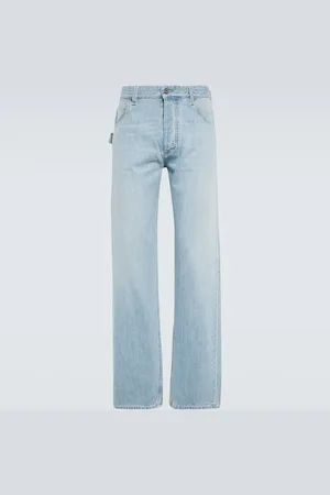 Bottega Veneta Jean droit à taille haute