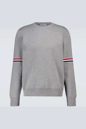 Thom Browne Pull Milano 4-Bar en coton