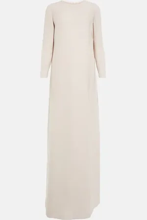 The Row Robe longue Stefos en laine et soie