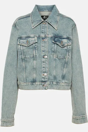 7 for all Mankind Veste raccourcie Nellie en jean