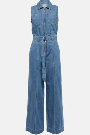 Frame Combi-pantalon ample en denim