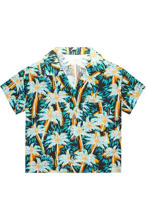 Palm Angels Chemise imprimée en coton