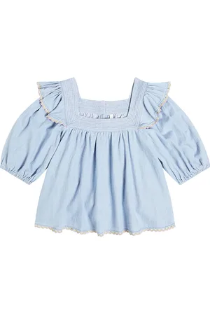 ZIMMERMANN Top Halcyon en jean