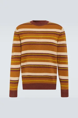 THE ELDER STATESMAN Pull rayé en cachemire