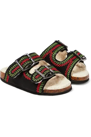 Stella McCartney Mules brodées en toile