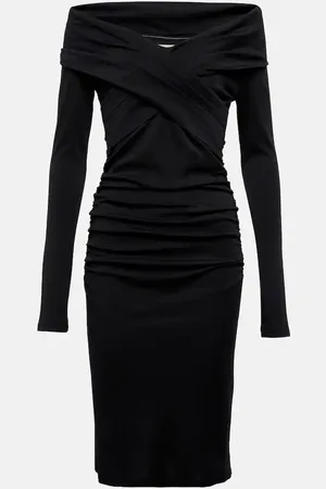 Diane von Furstenberg Robe midi Minx en laine mélangée