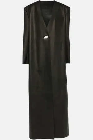 The Attico Manteau en cuir