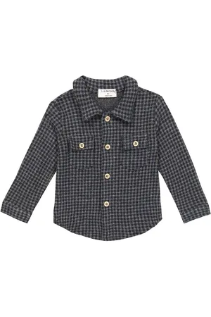 1+ IN THE FAMILY Bébé – Chemise Sebas en coton mélangé