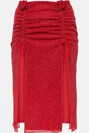 Oseree Oséree Jupe midi Lumière Rose