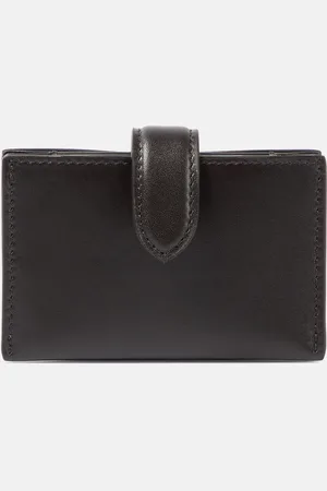 The Row Porte-cartes en cuir