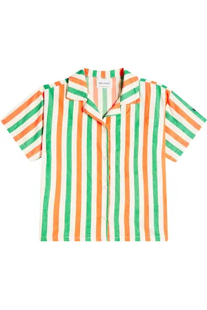 Bobo Choses Chemise Vertical Stripes en coton