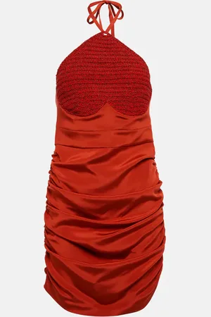 The Mannei Robe Alcala en soie mélangée