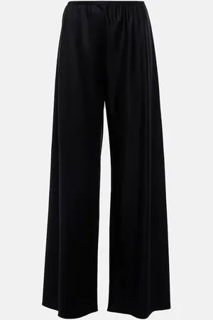 The Row Pantalon ample Gala en laine vierge