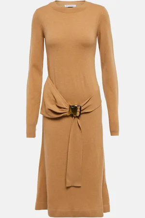 J.W.Anderson Robe midi Bucked en laine