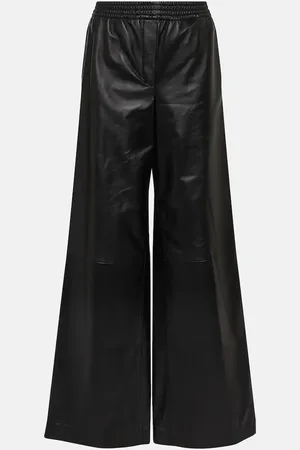 Joseph Pantalon ample Ashbridge en cuir
