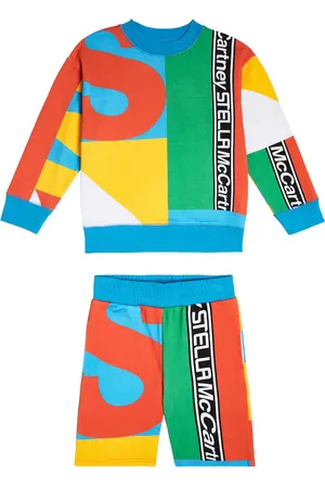 Stella McCartney Ensemble sweat-shirt et short en coton