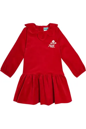 Kenzo Robe brodée en coton