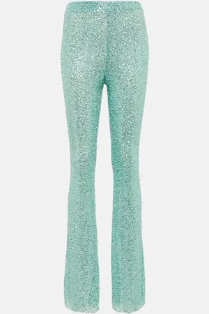 Self-Portrait Pantalon à sequins