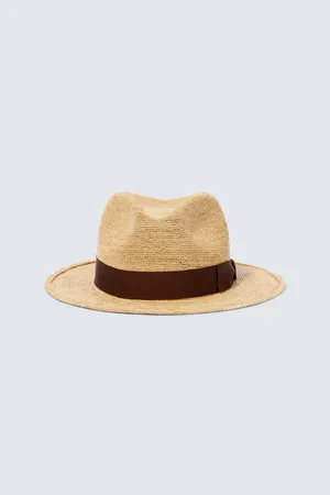 Borsalino Chapeau panama en paille
