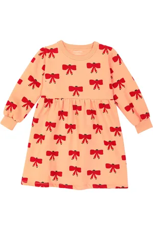 Tiny Cottons Robe Tiny Bow en coton mélangé